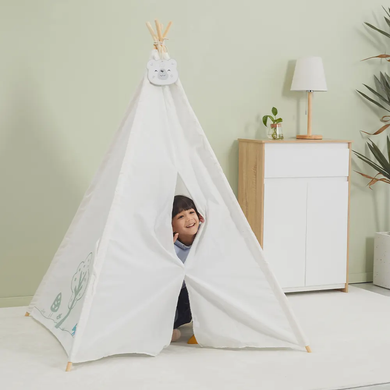 Деревянная палатка для детей PolarB Tipi Teepee Tent Viga Toys 44095