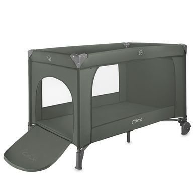 Дорожная детская кроватка 2в1 MoMi BELOVE PLUS Dark Green LOZE00025&nbsp;