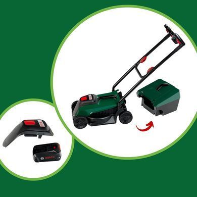 Детская газонокосилка Bosch Garden Lawnmower Theo Klein 2796 со свето-звуковым модулем