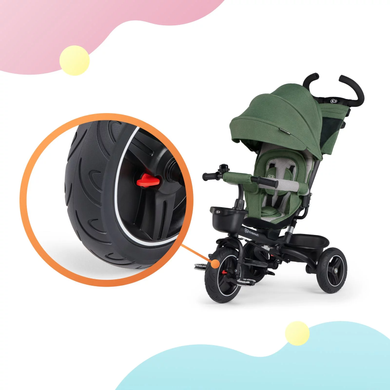 Детский трехколесный велосипед 5 в 1 Spinstep Mauvelous Pink Kinderkraft SPST00PNK