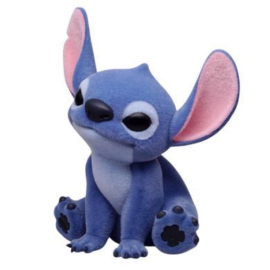 Флокированная копилка Стич серии Лило и Стич (2025) Stitch Flocked Figural PVC Bank Monogram 83424