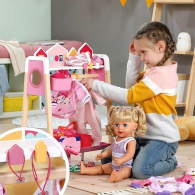 Ігровий набір Стильна стійка для одягу Baby Born Clothes Rail Zapf Creation 839799