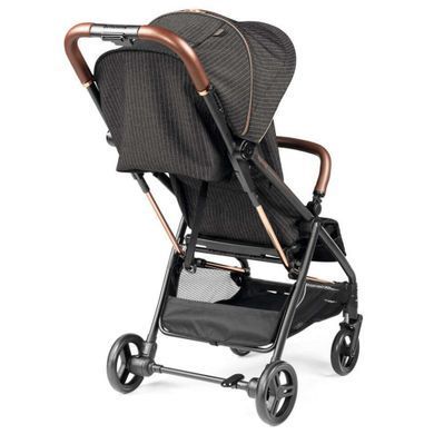 Легкая прогулочная коляска Selfie 500 Peg-Perego IP22000000GS53SQ53 (коричневая с полоской)