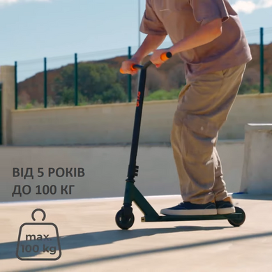 Трюковий самокат Kinderkraft Solis Green KRSOLI00GRE0000 зелений