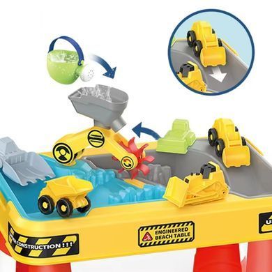Водный стол песочница 2 в 1 Строительная площадка Woopie 53170