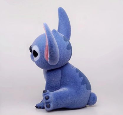 Флокированная копилка Стич серии Лило и Стич (2025) Stitch Flocked Figural PVC Bank Monogram 83424