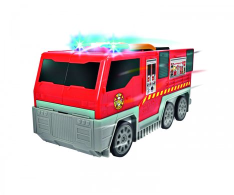 Ігровий набір 2 в 1 Пожежна машина (49 см) Fire City Playset Dickie Toys 3719005 світ та звук