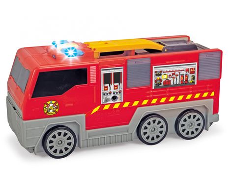 Ігровий набір 2 в 1 Пожежна машина (49 см) Fire City Playset Dickie Toys 3719005 світ та звук