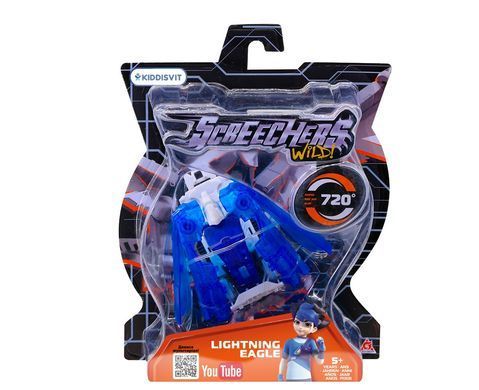 Лайтнінг Ігл машинка-трансформер Screechers Wild Lightning Eagle S4 L0 Alpha Group EU685003