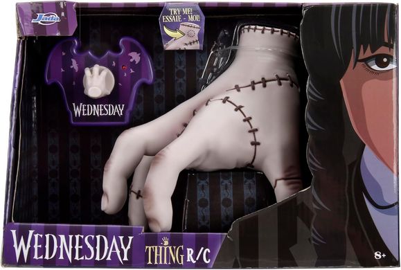 Игрушечная рука Вещь Венздей на радиоуправлении (1:1, 2.4 ГГц) Wednesday RC Thing Jada Toys 253254005