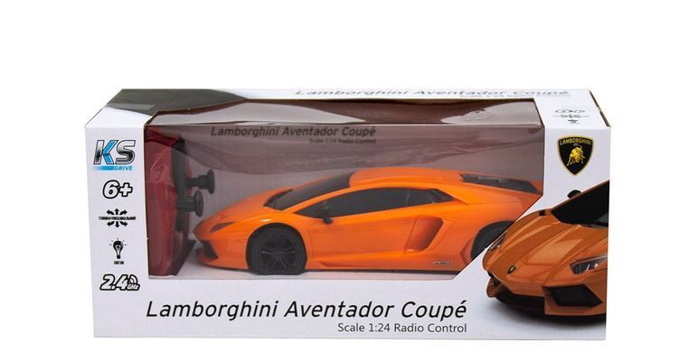 Уцінка Автомобіль  на радіокеруванні Lamborghini Aventador LP 700-4 (1:24, 2.4Ghz) KS Drive 124GLBO
