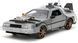 Металева машина 1/24 DeLorean Назад у майбутнє 3 Time Machine Jada Toys 253255073 зі світлом