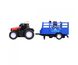 Игрушечный трактор с прицепом (26 см) Massey Ferguson Dickie Toys 3734003 со светом и звуком