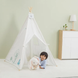 Деревянная палатка для детей PolarB Tipi Teepee Tent Viga Toys 44095