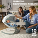 Крісло-гойдалка Kinderkraft Lumi 2 Light Grey KBLUMI02LGR0000