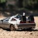 Металева машина 1/24 DeLorean Назад у майбутнє 3 Time Machine Jada Toys 253255073 зі світлом
