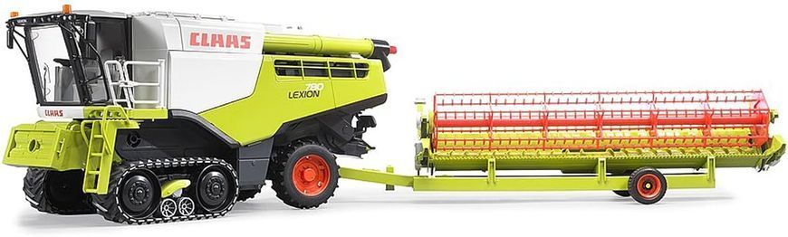 Зерноуборочный комбайн Claas Lexion 780 Terra Trac на гусеничном ходу (1:16) Bruder 02119