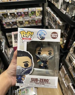 Вінілова фігурка Саб-Зіро серії Смертельна битва Funko Pop! Games Mortal Kombat Sub-Zero 80275