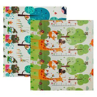 Дитячій складний, двосторонній термокилимок (200х180 см) Poppet PP009-200