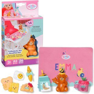 Ігровий набір Сніданок для ляльки Baby Born Breakfast Set Zapf Creation 839775