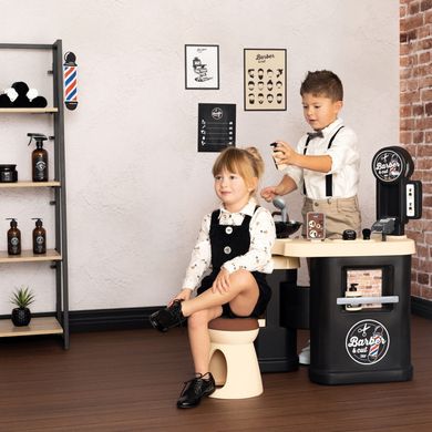 Ігровий набір Барбер Шоп з дзеркалом та набором перукаря My Beauty Barber Shop Smoby 320243