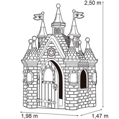 Игровой домик дворец Принцесс Super Palace Feber 3254