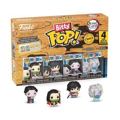 Набір ігрових фігурок Bitty POP! серії Вбивця демонів (4 фігурки в ас.)