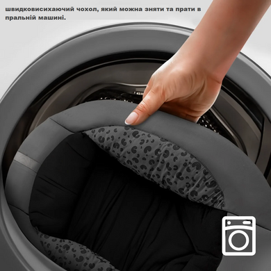 Кресло-качалка Kinderkraft Lumi 2 Dark Grey KBLUMI02DGR0000