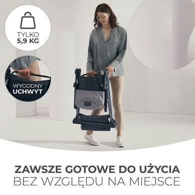 Раскладной стульчик для кормления Foldee Green Kinderkraft KHFOLD00GRE0000 зеленый