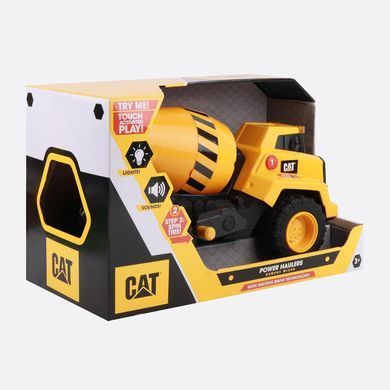 Уцінка Іграшка Цементовоз зі світлом та звуком (30 см) Cat Power Haulers Cement Mixer Funrise 82269