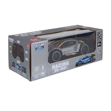 Машинка на радиоуправлении (1/24, 2.4 ГГц) Extreme Racing Die-Cast KS Drive SL-8212ARHS серебристый