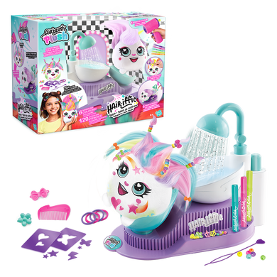 Игровой набор для творчества Парикмахерская с аэрографом Airbrush Plush Hair'iffic Salon Canal Toys AIR044