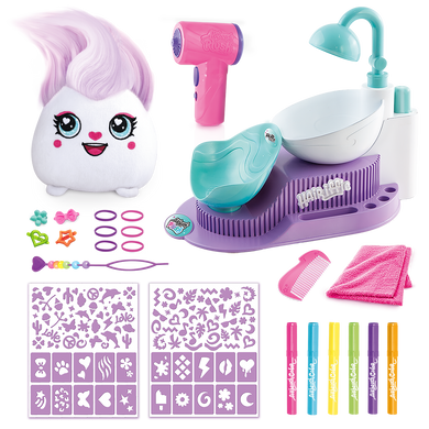 Игровой набор для творчества Парикмахерская с аэрографом Airbrush Plush Hair'iffic Salon Canal Toys AIR044