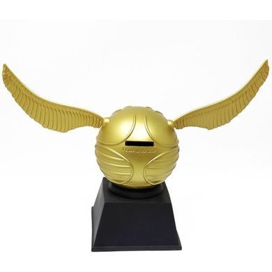 Скарбничка Золотий Снич серії Harry Potter Golden Snitch Deluxe Coin Bank Monogram 48428