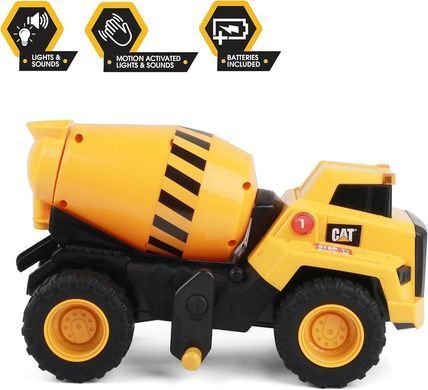 Уцінка Іграшка Цементовоз зі світлом та звуком (30 см) Cat Power Haulers Cement Mixer Funrise 82269