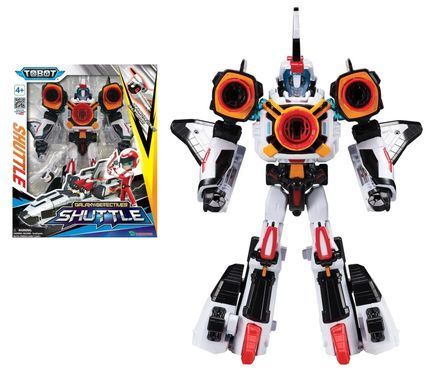 Уценка Робот-трансформер Tobot Galaxy Detectives Детективы Галактики Шаттл Young Toys 301087