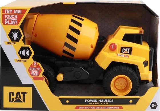 Уцінка Іграшка Цементовоз зі світлом та звуком (30 см) Cat Power Haulers Cement Mixer Funrise 82269