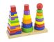 Дерев'яна пірамідка Geometric Stacker Viga Toys 50567