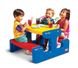 Дитячий стіл для пікніка Junior Picnic Table Little Tikes 4795 червоний, жовтий, синій