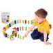 Динамический конструктор (116 элементов) Деревянное домино Viga Toys 51620