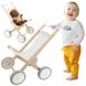 Дерев'яна коляска для ляльок Doll Stroller Viga Toys 44687