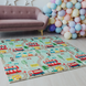 Дитячій складний, двосторонній термокилимок (200х180 см) Poppet PP005-200