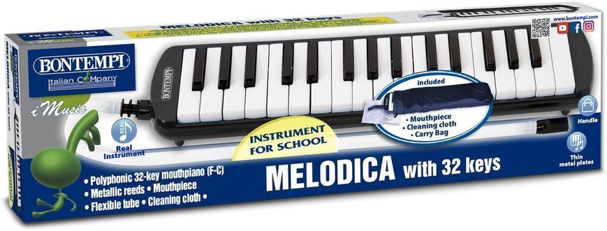 Електронне дитяче піаніно Melodica Bontempi 333250B (32 клавіші )