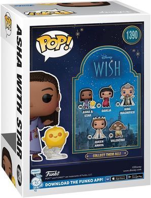 Вінілова фігурка Funko Pop! (#1390) Wish Asha with Star 72420