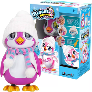 Уцінка Інтерактивна іграшка Врятуй Пінгвіна Rescue Penguin YCOO SilverLit 88651 рожевий