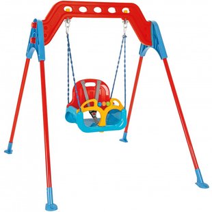 Одноместные качели для детей (до 100кг) 3 в 1 Swing Woopie 31057