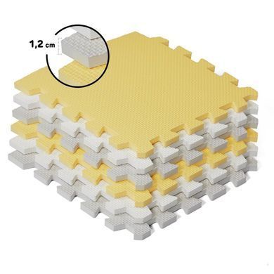 Коврик-пазл Luno Yellow Kinderkraft KKMLUNOYEL0000 30 элементов