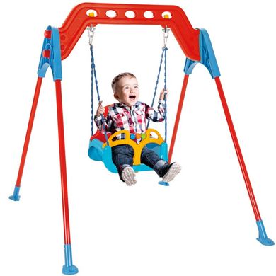 Одномісна гойдалка для дітей (до 100кг) 3 в 1 Swing Woopie 31057