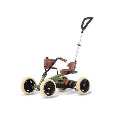 Дитячий велокарт 2в1 Berg Buzzy Retro Green 24.32.02.00 з батьківською ручкою