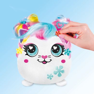 Игровой набор Сделай прическу Серденька Airbrush Plush Hairrific Squishy Canal Toys AIR040/2 с аэрографом